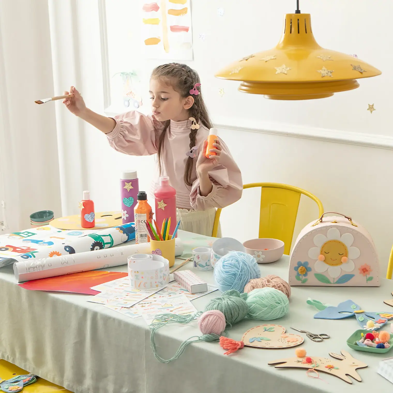 Комплект Construction Colouring Posters от Meri Meri – 2 плаката